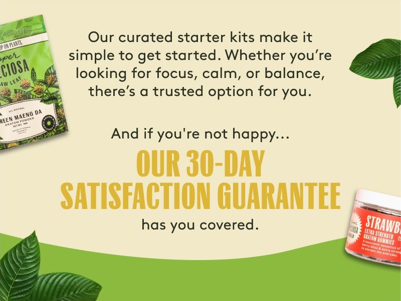Our 30-day Satisfaction Guarantee