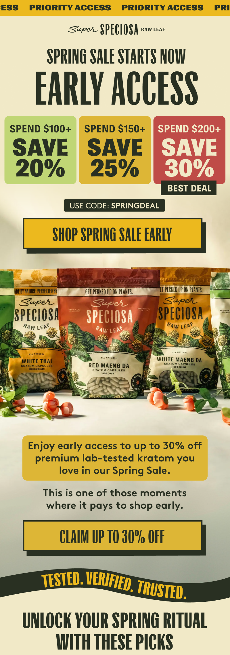 25% off Signature Reserve