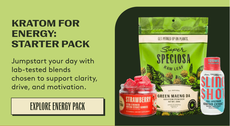 Kratom For Energy: Starter Pack