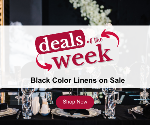 This Week's Deals! Black Color Linens on Sale😍 CV Linens