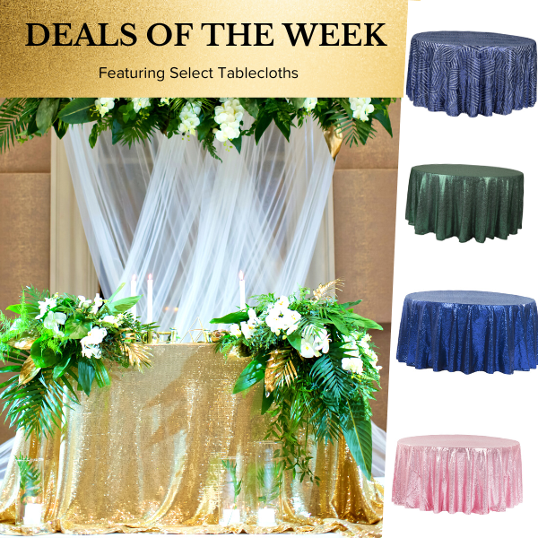 Your New Weekly Deals are here! 🤩 CV Linens