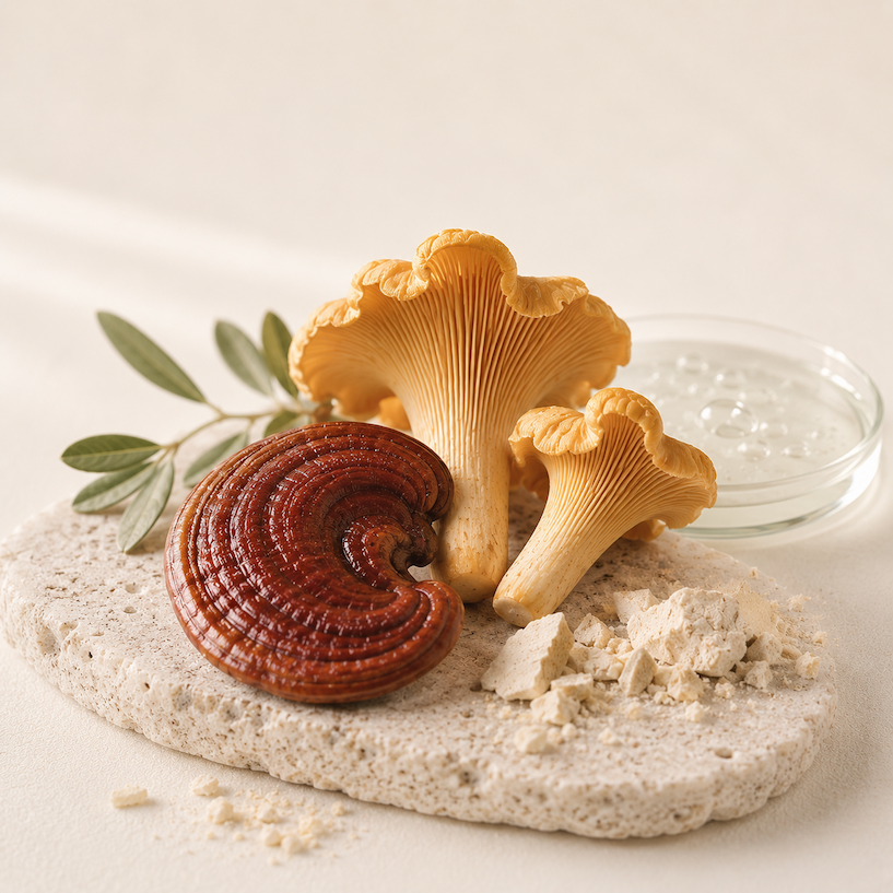 Mushroom peptides