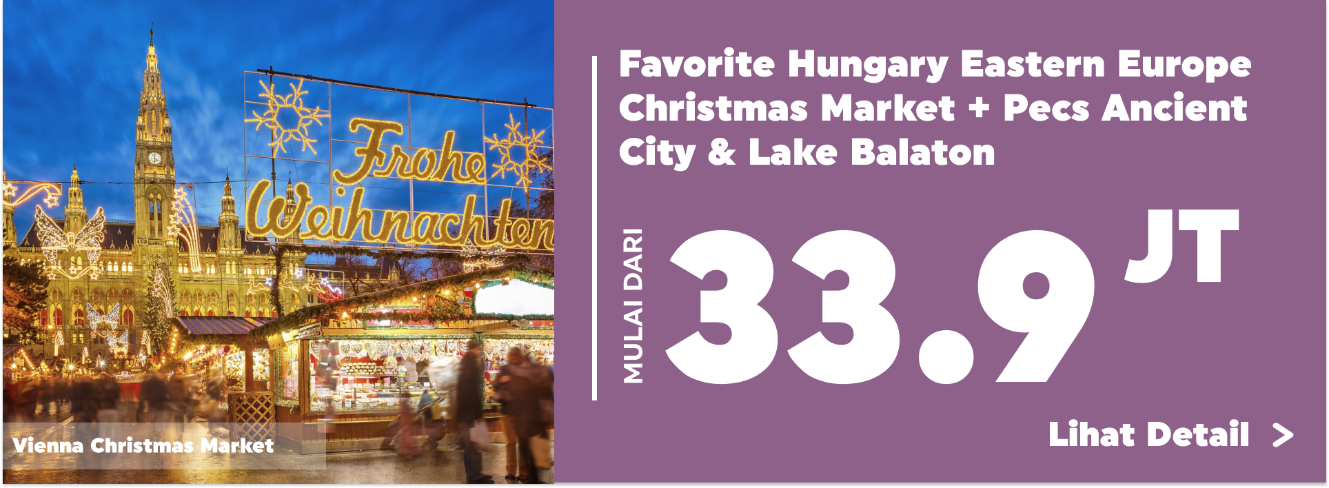 EUROPE CHRISTMAS MARKET Golden Rama Tours and Travel