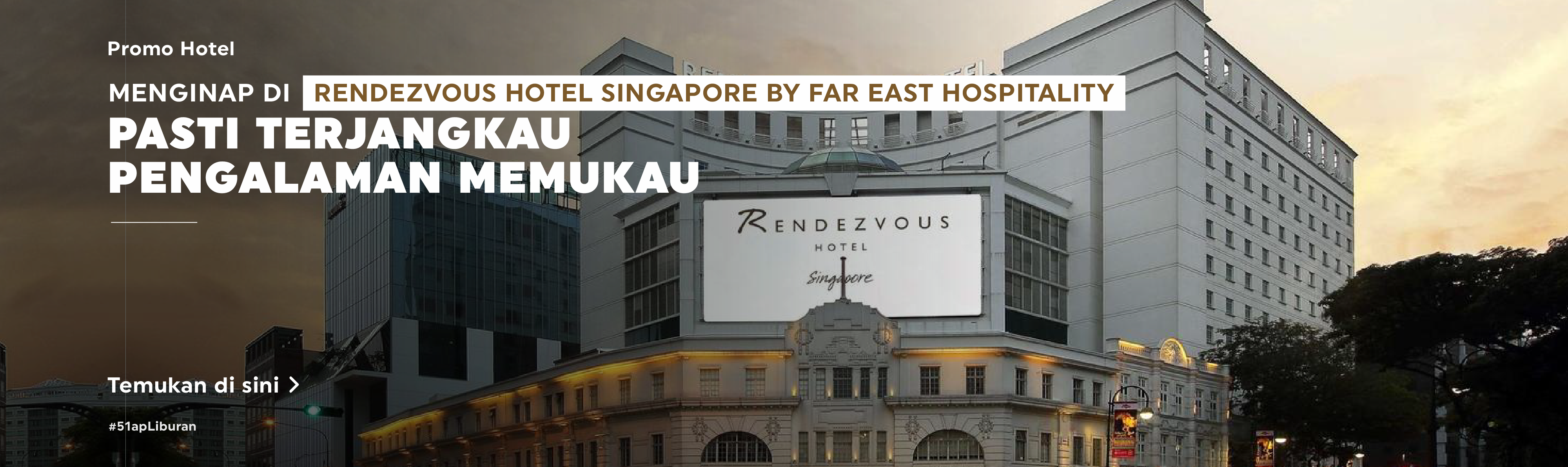 Rendezvous Hotel Siangpore By far East Hospitality | Golden Rama Tours ...