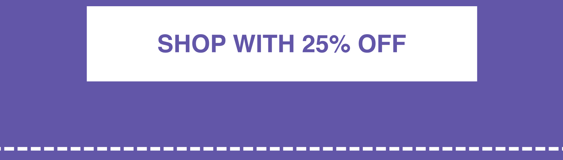 One Day, Big Deal: 25% Off Wide Backs