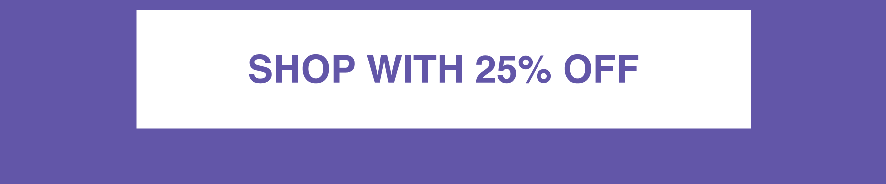 One Day, Big Deal: 25% Off Wide Backs