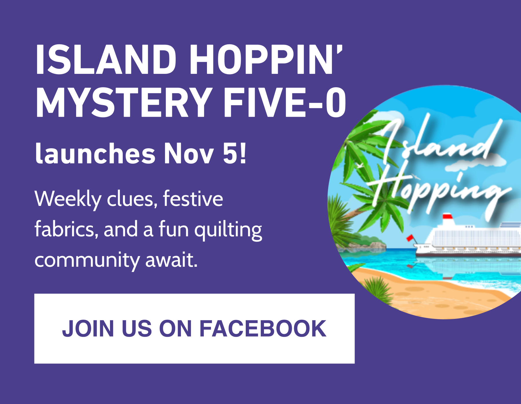 Island Hoppin' Mystery Five‑0 launches Nov 5! 