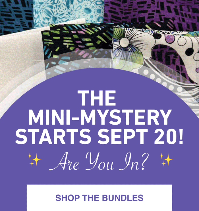 The Mini-Mystery Starts Sept 20! Are you in?