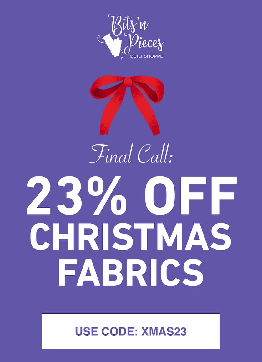 23% OFF CHRISTMAS FABRICS