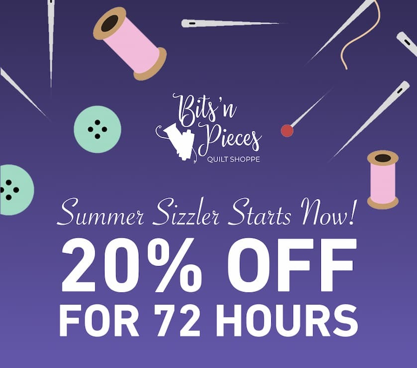 SUMMMER SIZZLER SALE - 20% OFF