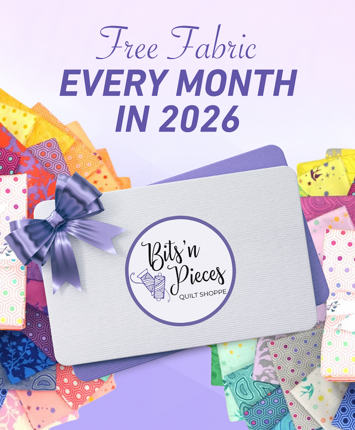 MONTHLY FREE FABRIC CARD