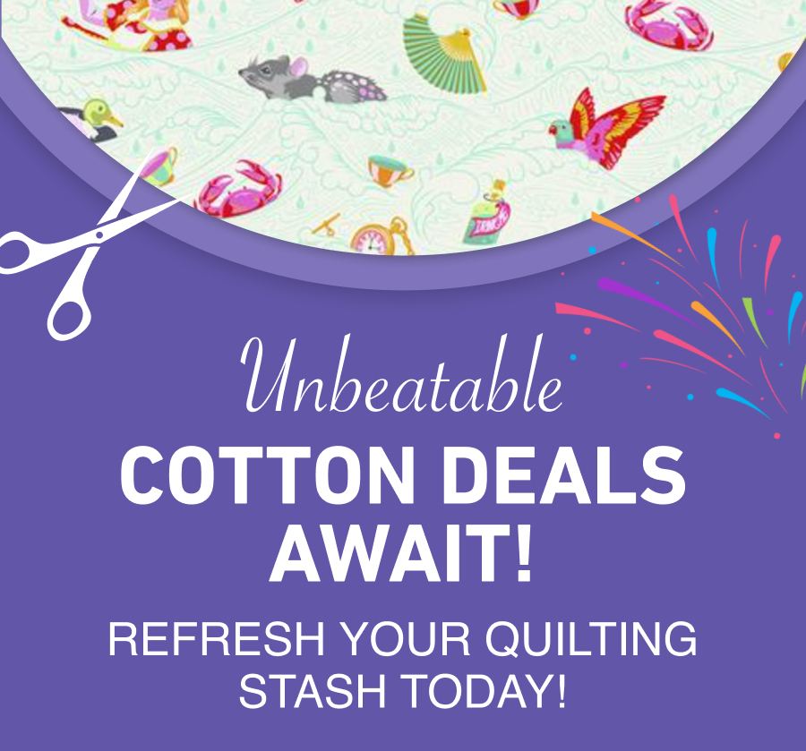 Refresh your quilting stash today!