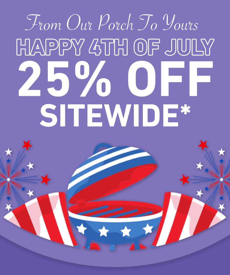 25% OFF SITEWIDE*