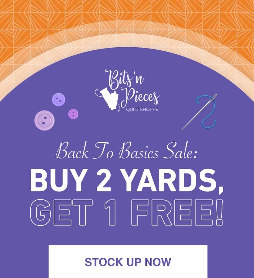 Buy 2 Yards, Get 1 Free!