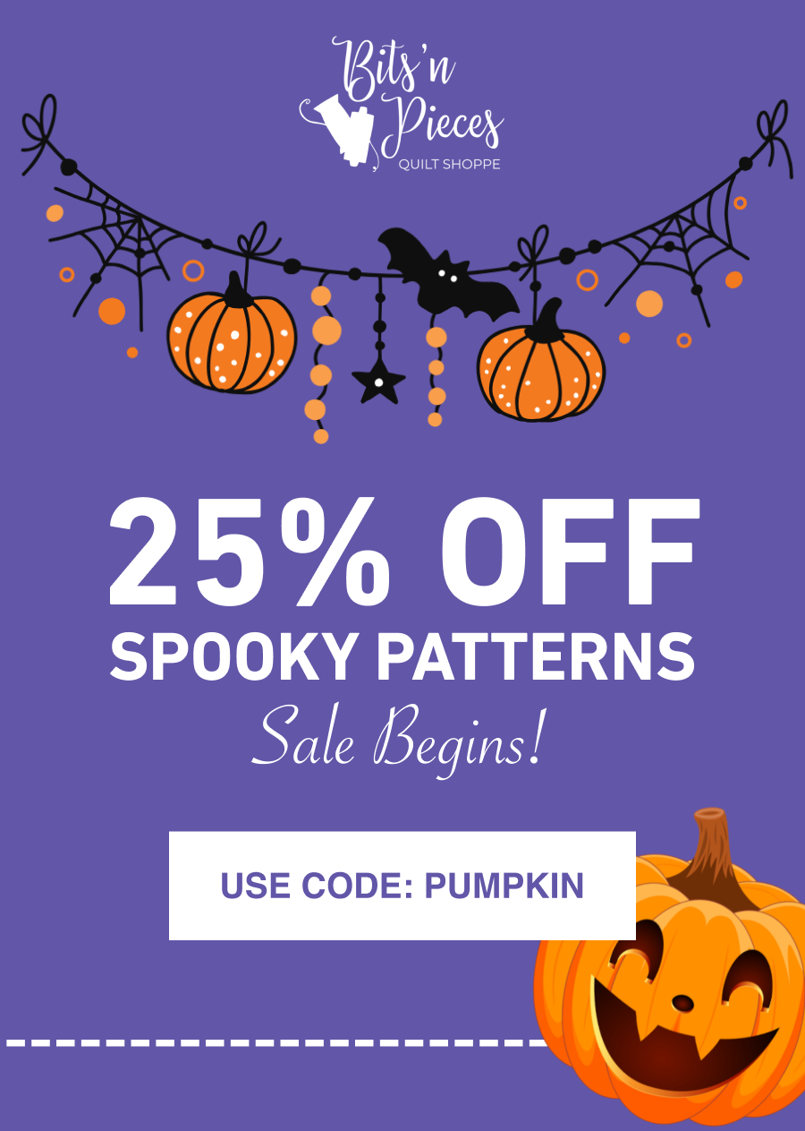 25% Off Spooky Patterns Sale Begins!