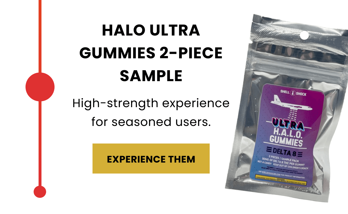 HALO Ultra Gummies 2-Piece Sample | High-strength experience for seasoned users. | Experience Them