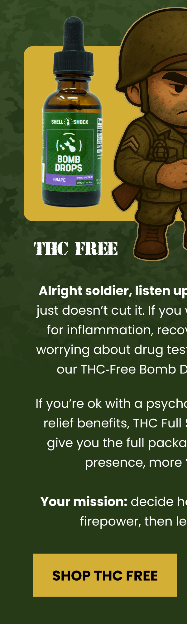 THC Free | Shop THC Free