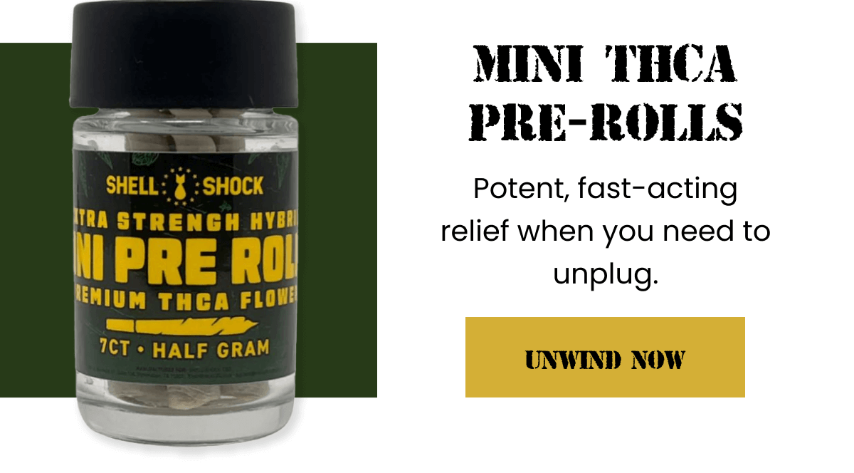 Mini THCA Pre-Rolls | Unwind Now