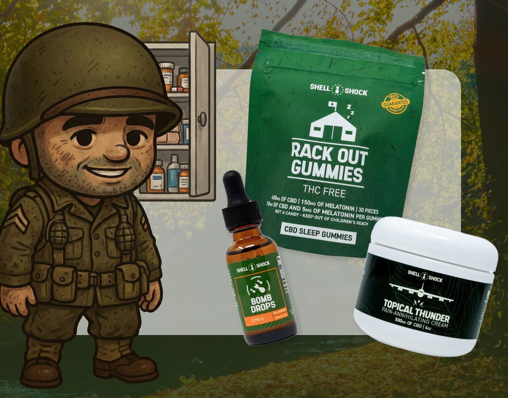 Rack Out Gummies | CBD Oils | CBD Topicals