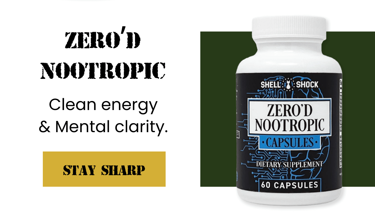 Zero'd Nootropic | Stay Sharp