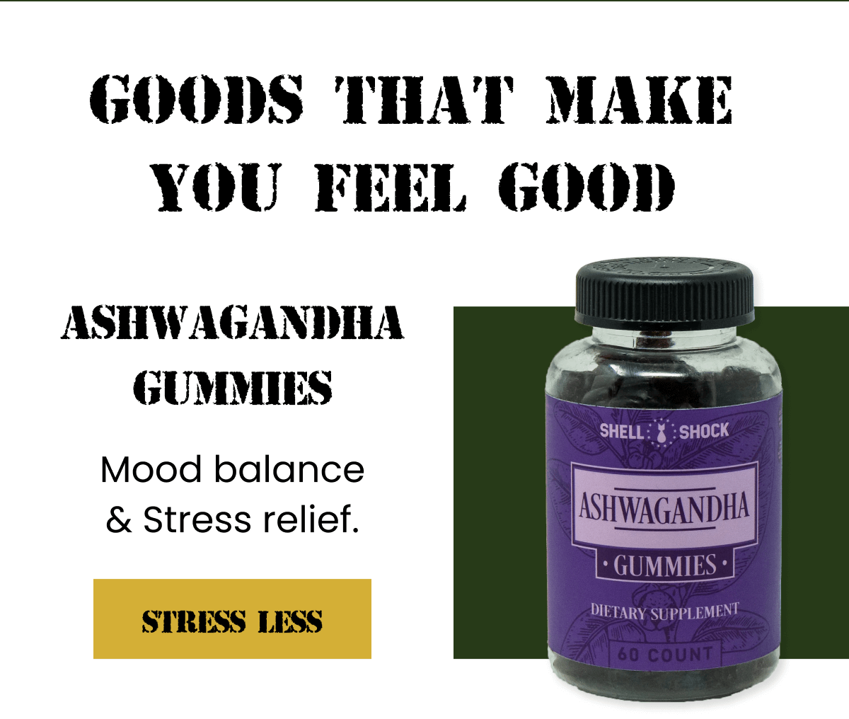 Ashwagandha Gummies | Stress Less