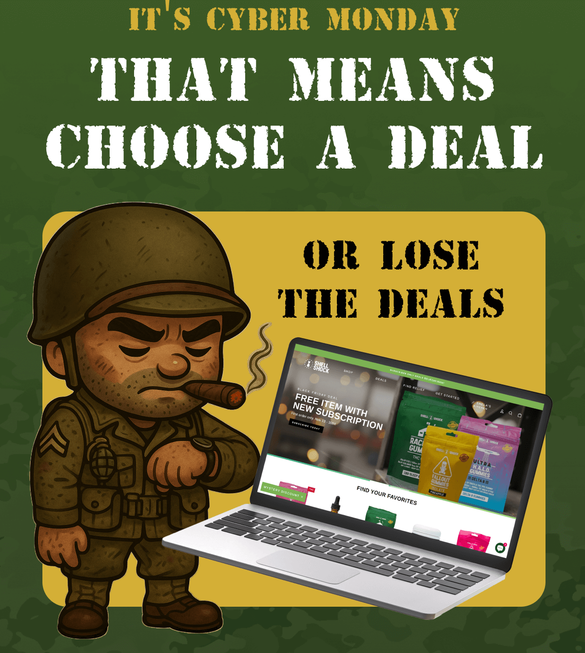 It's Cyber Monday | That means choose a deal, or lose the deals