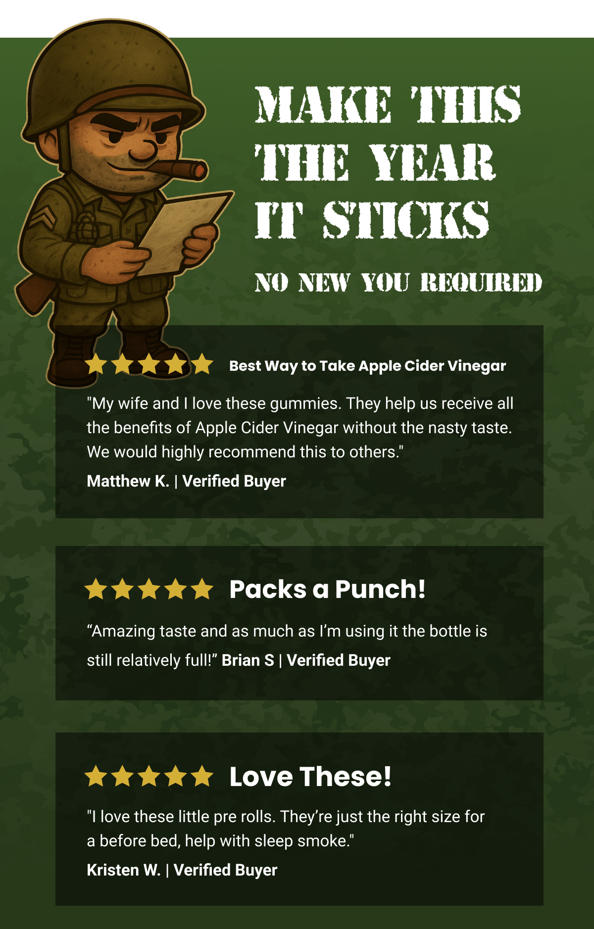 Make This the Year It Sticks | 5 Star Reviews