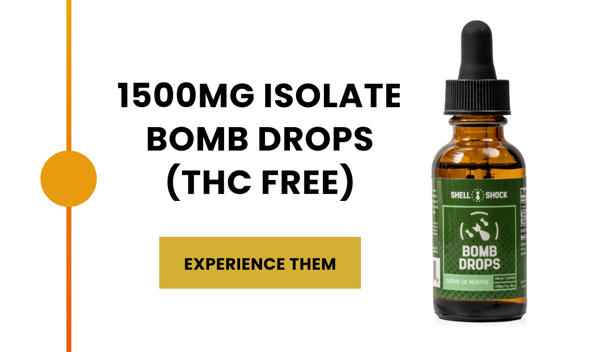 1500mg Isolate Bomb Drops (THC FREE) | Experience Them