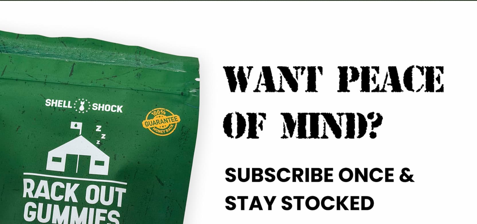 Want Peace of Mind? | Subscribe Once & Stay Stocked
