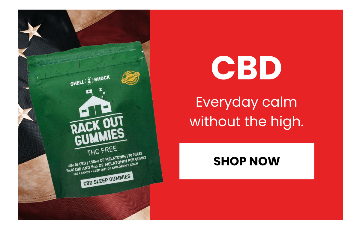 CBD | Everyday calm without the high. | Shop Now