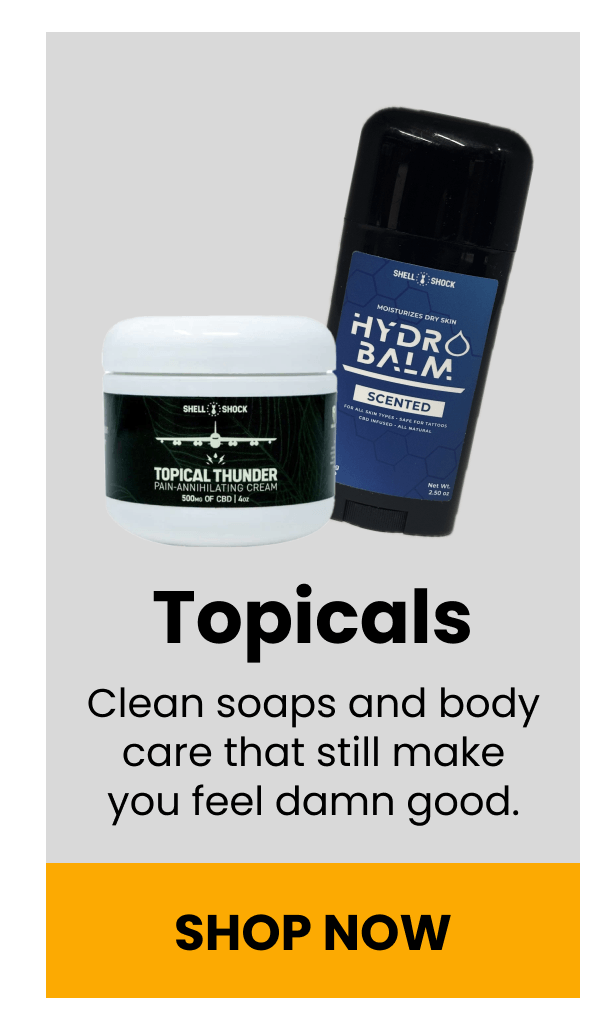 Topicals | Clean soaps and body care that still make you feel damn good. | Shop Now