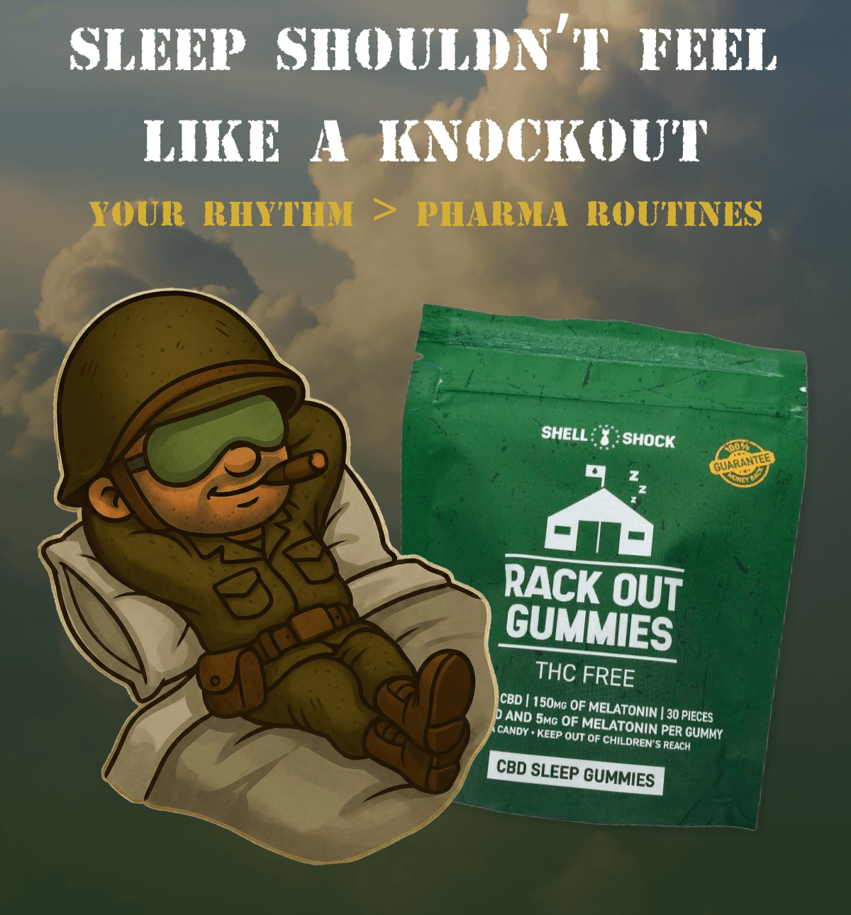 Sleep Shouldn't Feel Like a Knockout | Your Rhythm > Pharma Routines