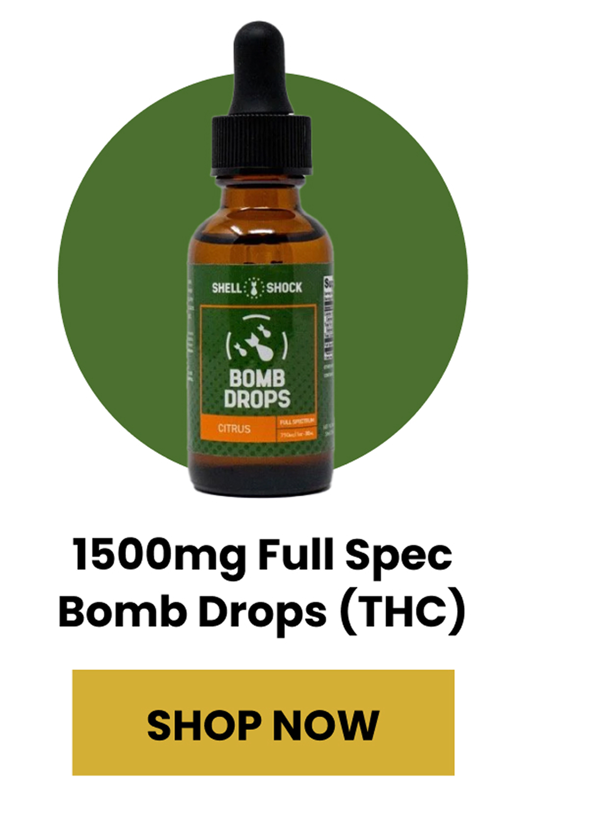1500mg Full Spec Bomb Drops (THC) | Shop Now