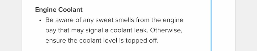 Engine Coolant