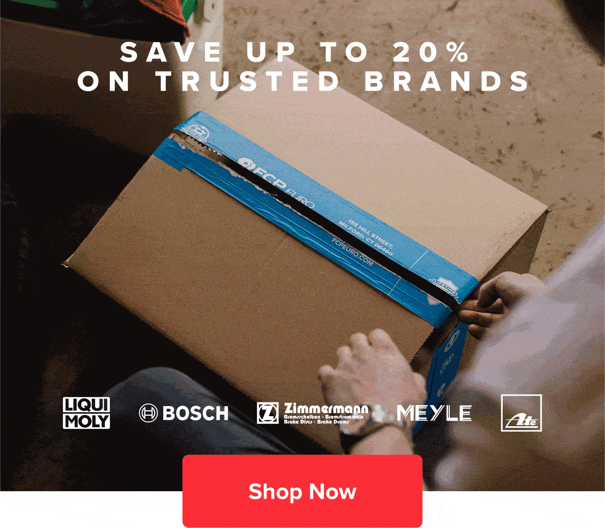 Save Up to 20% on Trusted Brands