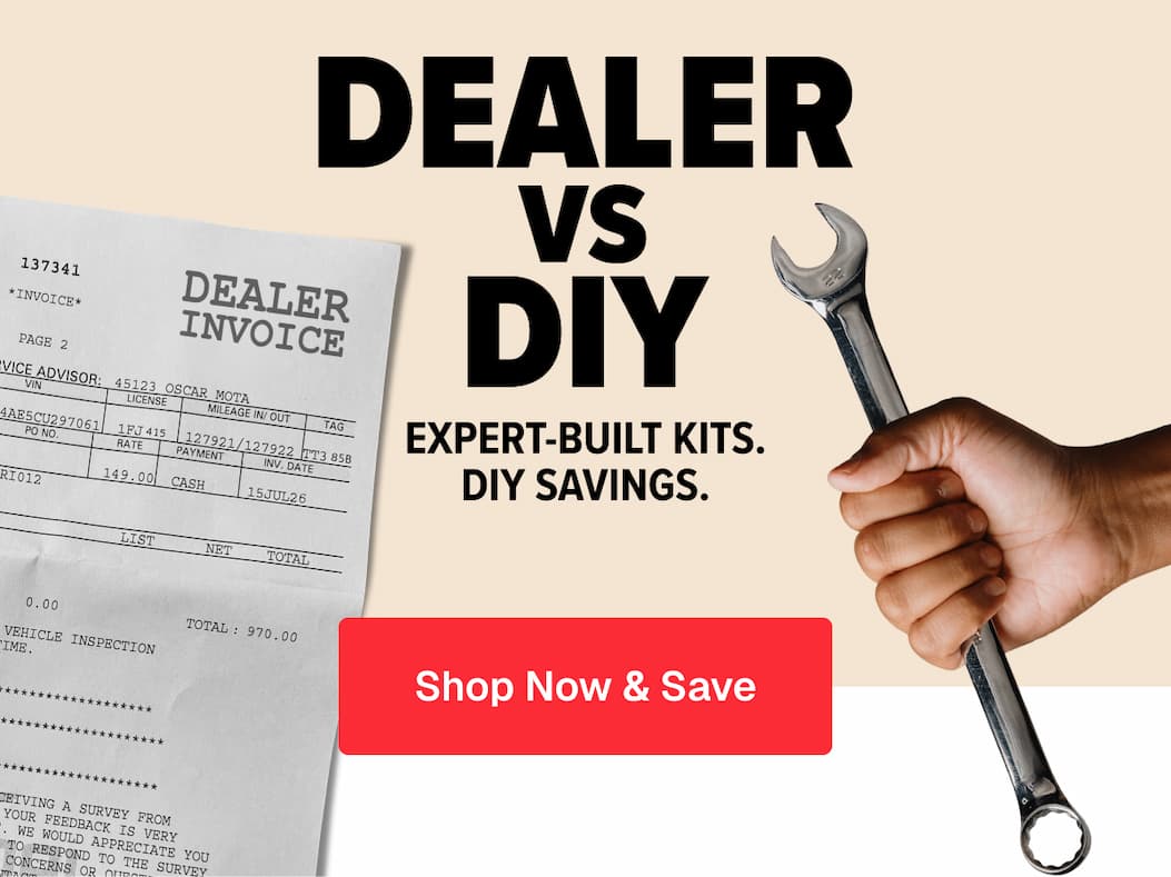 Labor Day Sale - Dealer vs DIY - Expert Built Kits. DIY Savings.