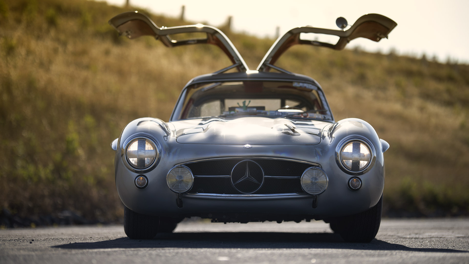 Million-Dollar Daily - 1955 Mercedes-Benz 300SL Gullwing