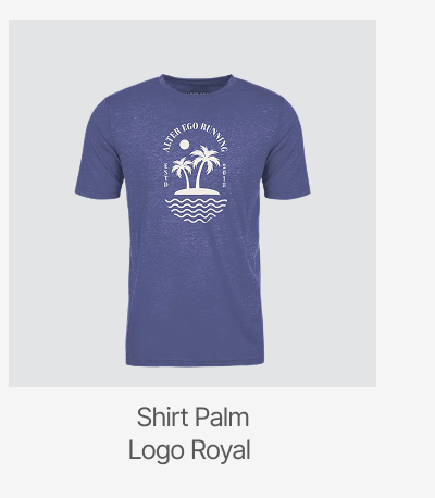 Shirt Palm Logo Royal
