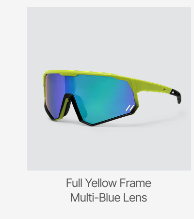 Full Yellow Frame Multi-Blue Lens
