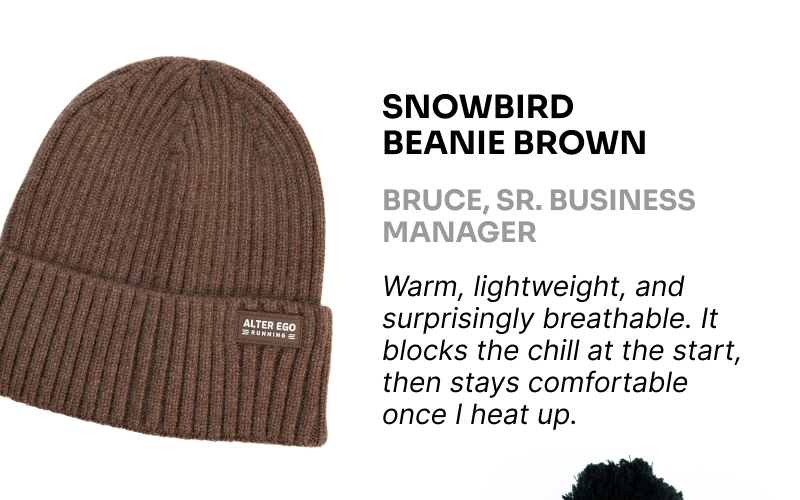 Snowbird Beanie Brown