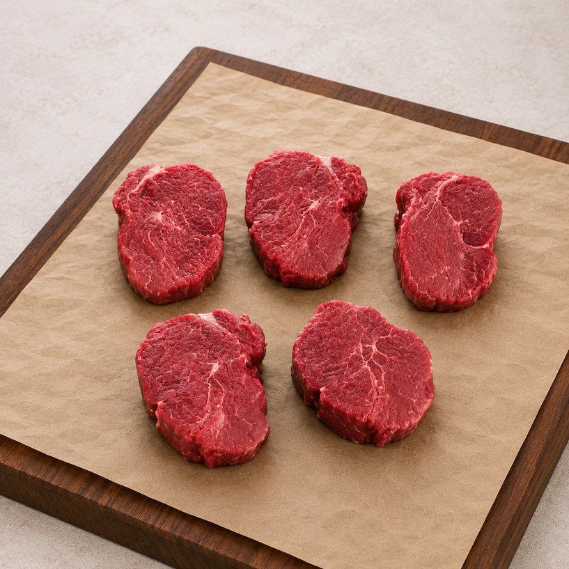Eye Fillet 200g pack, 5 x 200g steaks
