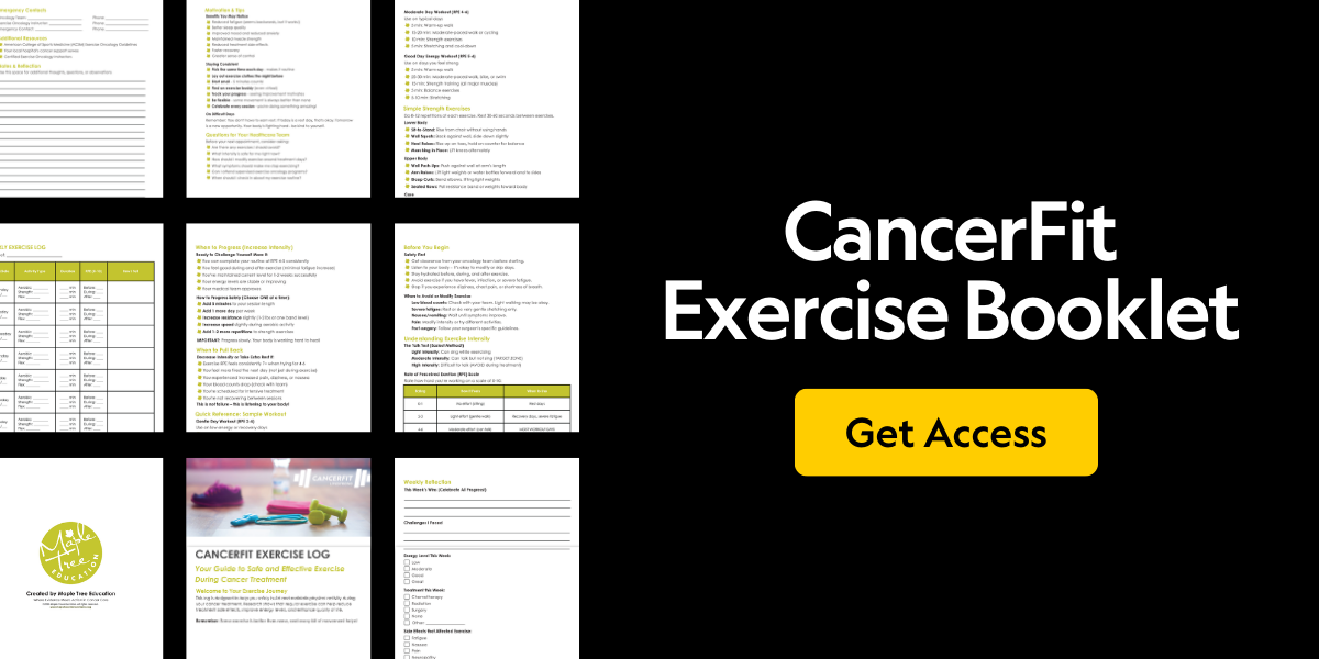 CancerFit Exercise Booklet