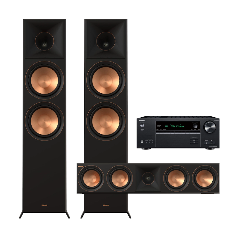 RP-8000F II 3.0.0 Home Theater System + Onkyo TX-NR6100
