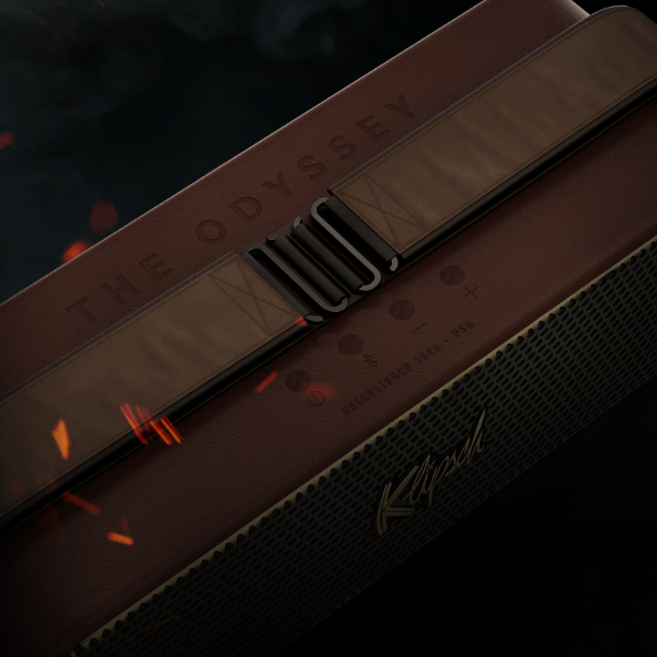Klipsch x The Odyssey Bluetooth Speaker Leather Strap