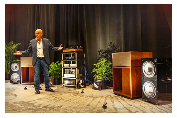 Upscaleaudiosocal | Thank you to everyone who came and visited us in Schaumburg H at Axpona 2026. It was a blast jamming with everyone, we can't wait to see you all again next year!  Product Featured: Klipsch La Scala