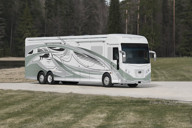 American Eagle RV on Road