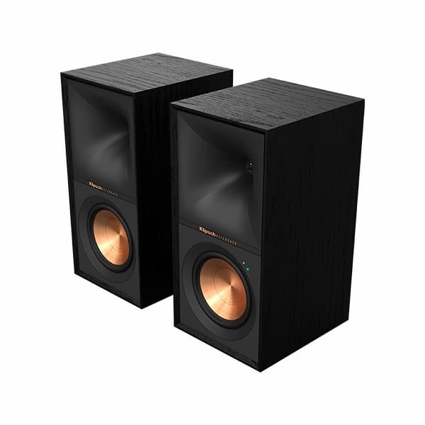 R-50PM Powered Speakers on white