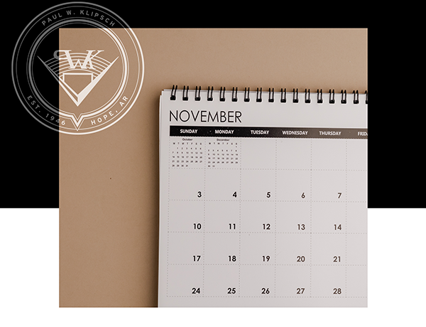 NOVEMBER CALENDAR