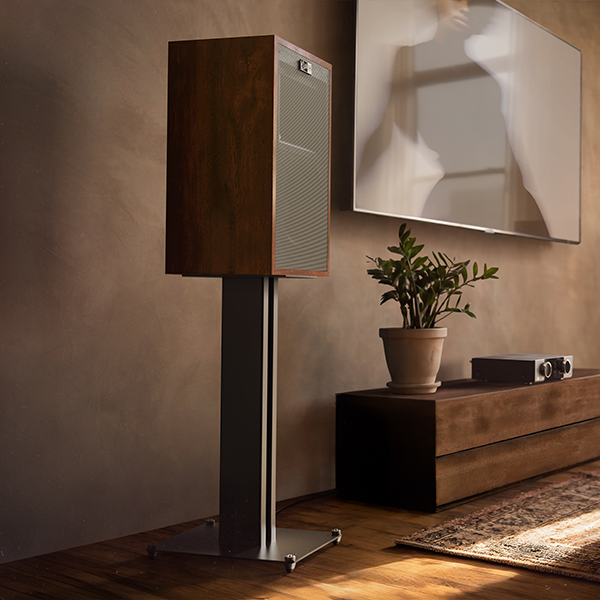Klipsch Rebellion Special Edition Bookshelf Loudspeaker in elegant listening room