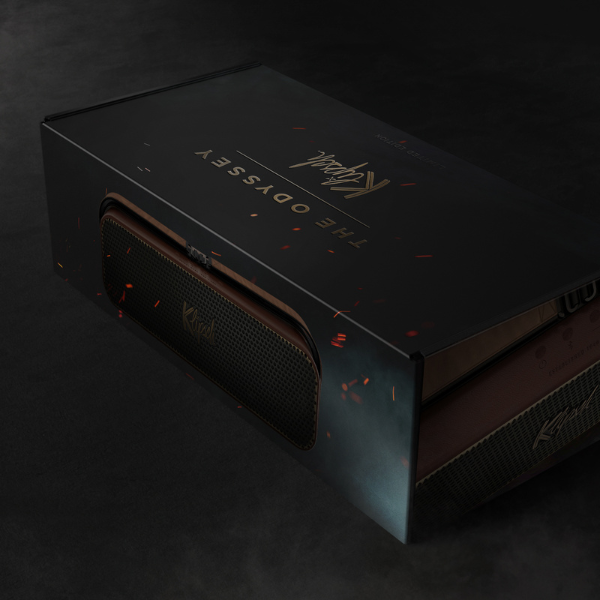 Klipsch x The Odyssey Bluetooth Speaker Grille Detail